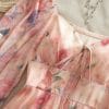 Robe Courte à manches longues Floral