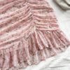 Robe vintage en dentelle floral